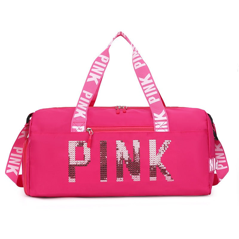 New fitness bag, shoe compartment, dry wet separation bag