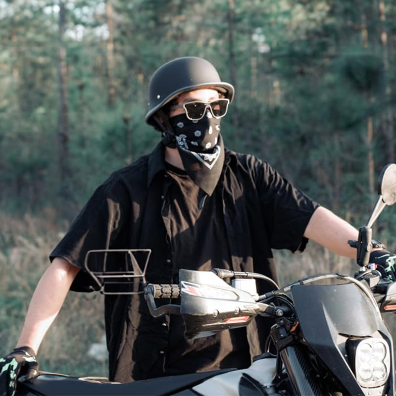 Half-Face Motorcycle Helmet for Cycling.