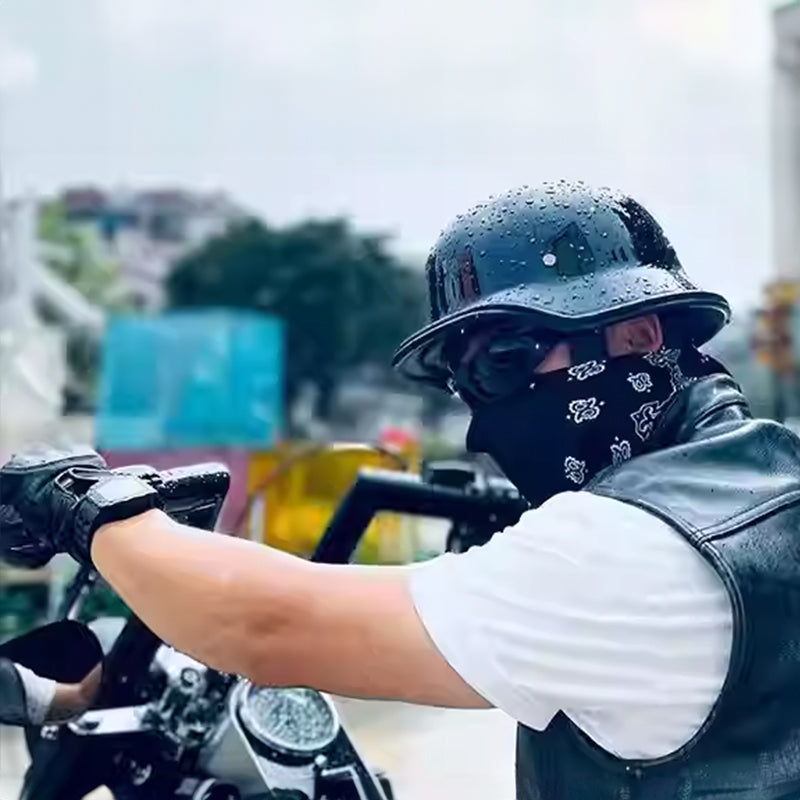Half-Face Motorcycle Helmet for Cycling.