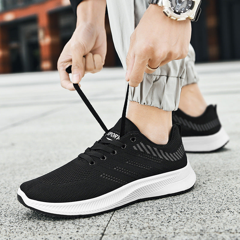 Men's soft soled comfortable running casual shoes