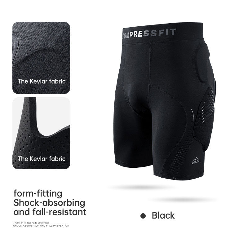 Professional skiing buttocks pants roller skating