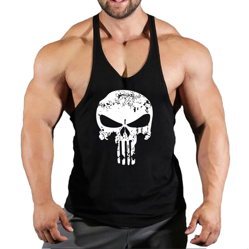 Fitness vest men's loose sleeveless