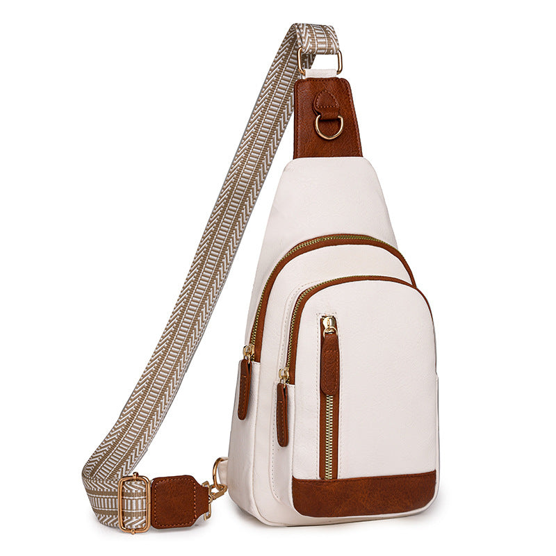 Chest Bag for Women, Stylish One-Shoulder Backpack