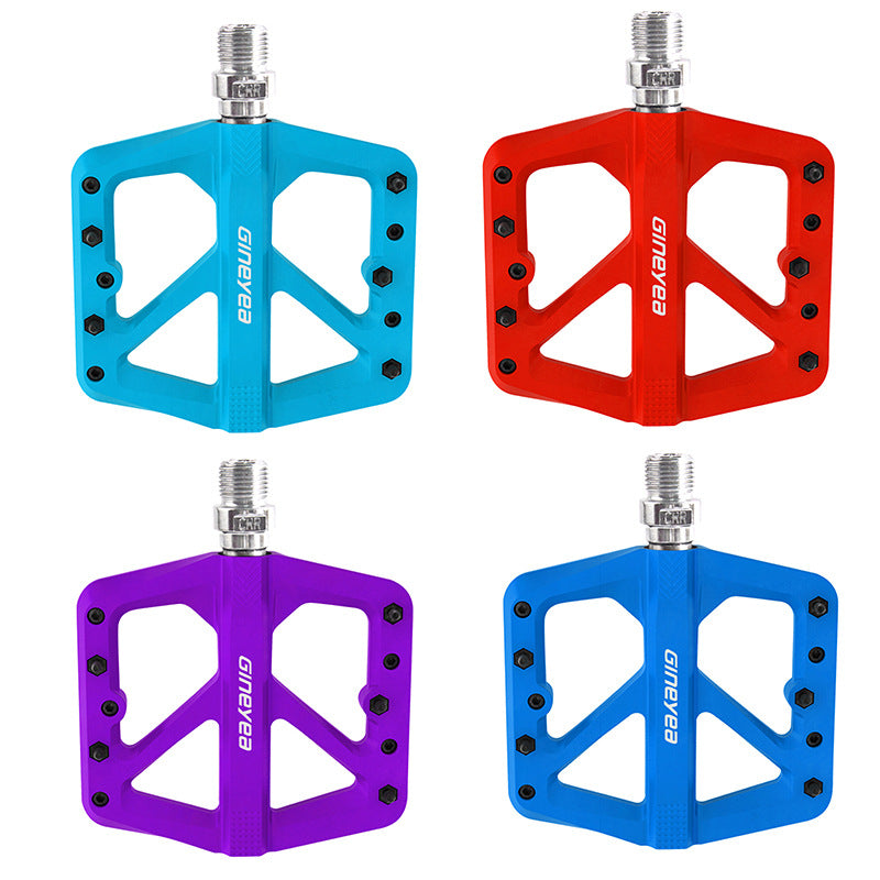 Mountain Bike Nylon Pedals Mountain Off-Road Bike Pedals Dead Fly Bearing Pedals Bicycle Accessories