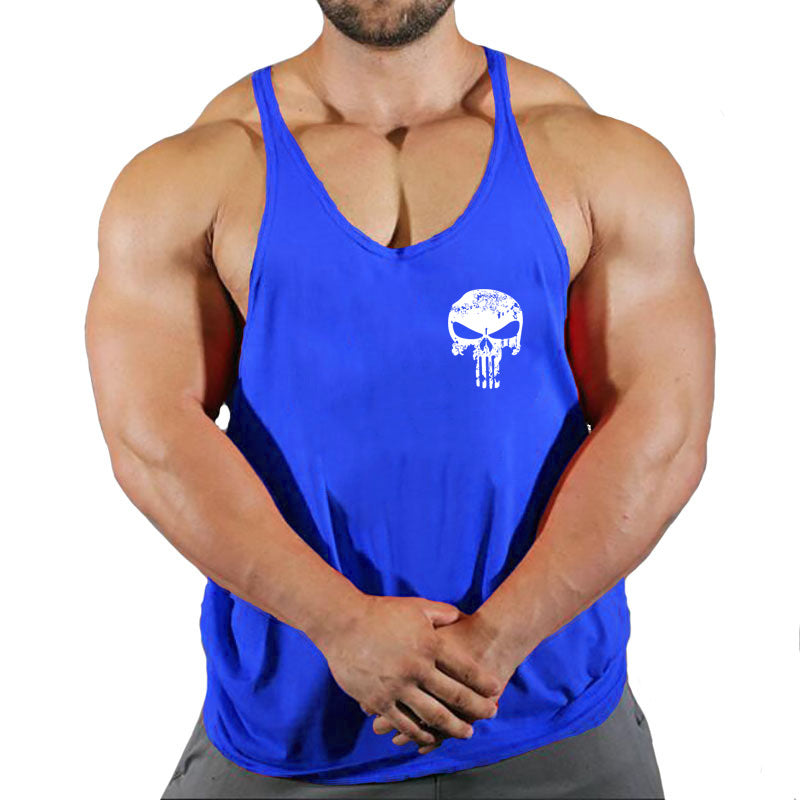 Fitness vest men's loose sleeveless