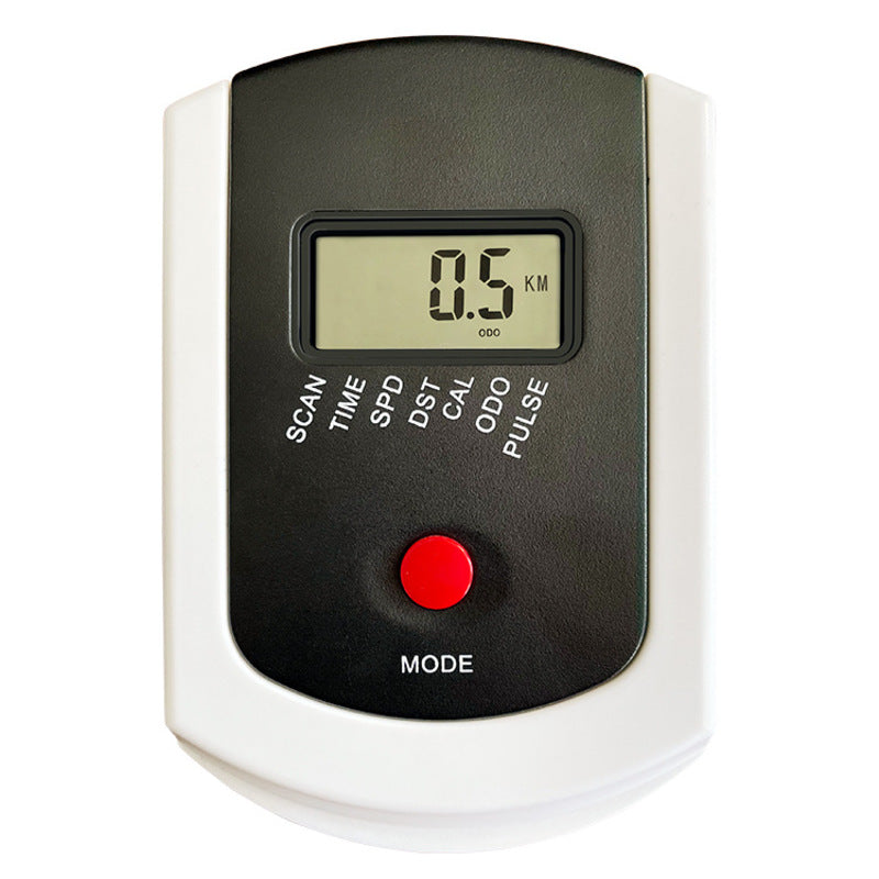 Heart rate electronic instrument display for spinning bikes.