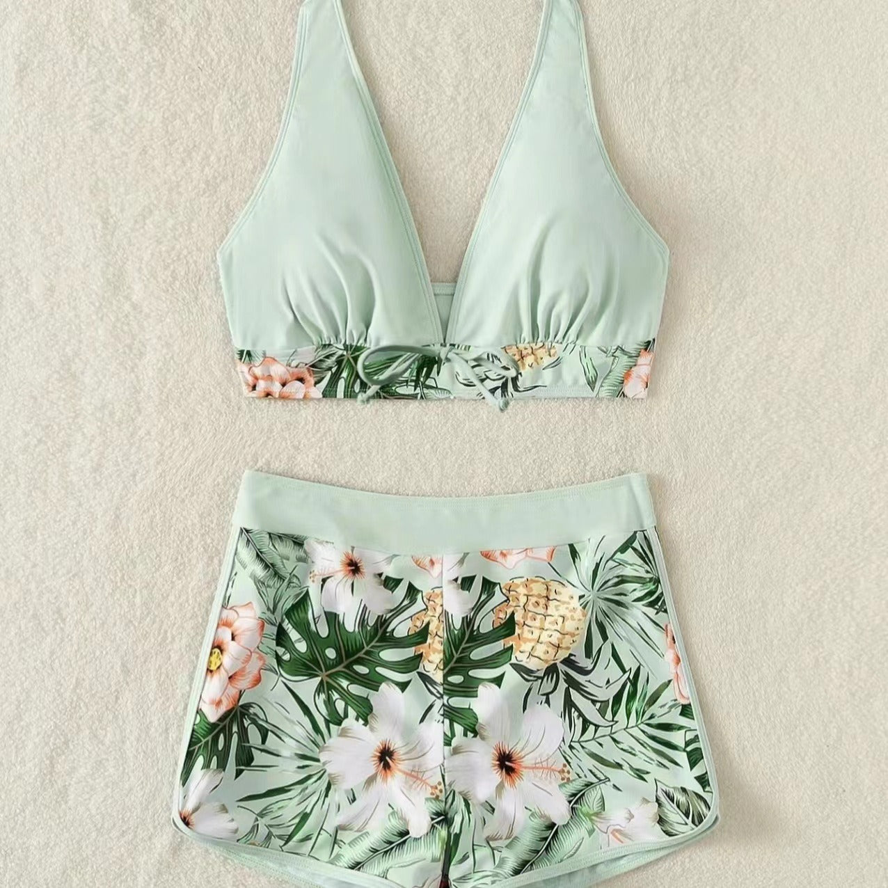 Women's High-Waisted Sports Bikini suit