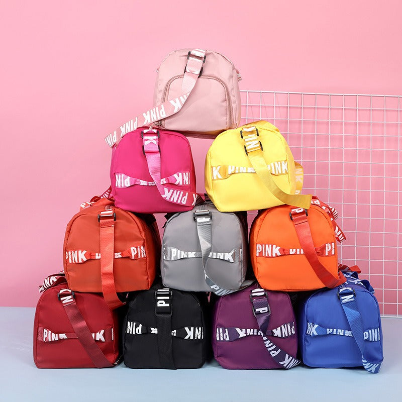New fitness bag, shoe compartment, dry wet separation bag