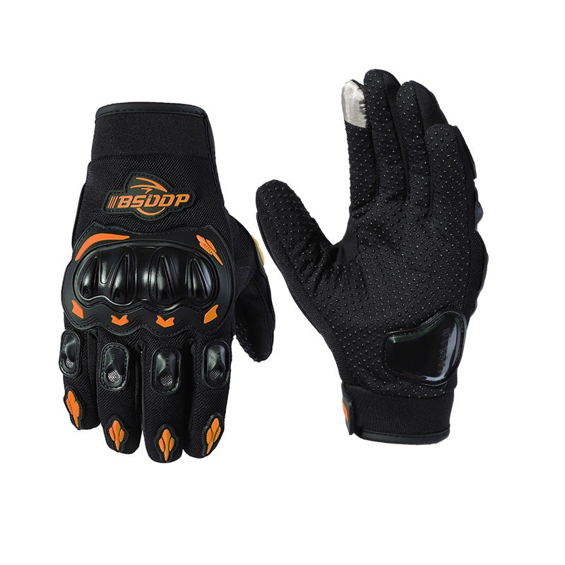 Motorcycle Riding Gloves, All Finger, Summer Breathable, Men's And Women's
