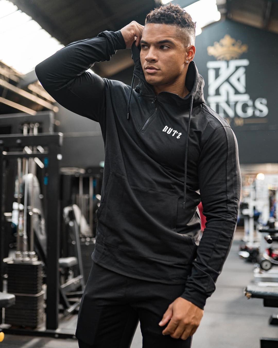 Muscle Leisure Sports Fitness Clothing Men's Suit