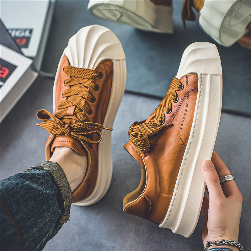 Men's low cut skateboard shoes