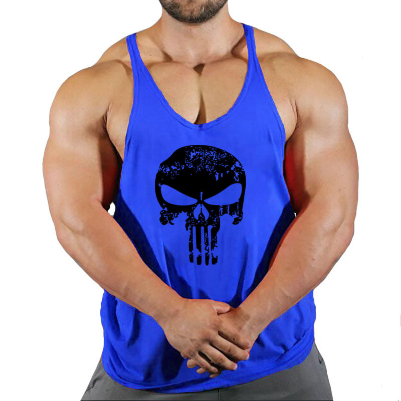 Fitness vest men's loose sleeveless