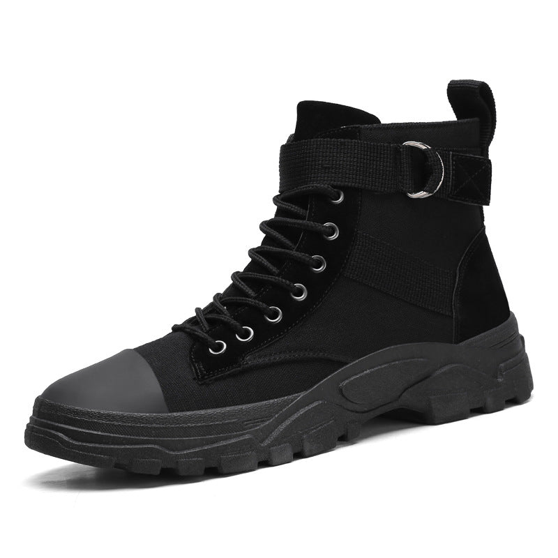 High top Martin boots for teenagers, fashionable and trendy casual board shoes.