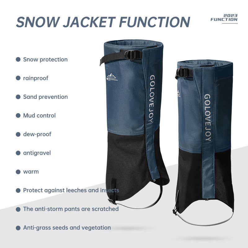 Hiking Skiing Leg Guard Foot Cover Men and Women