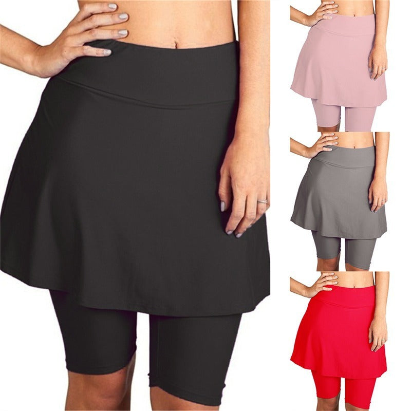 New Summer Leggings Double Layer Yoga Pants