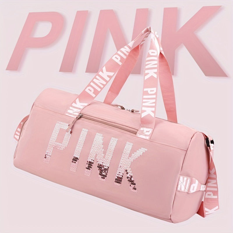New fitness bag, shoe compartment, dry wet separation bag