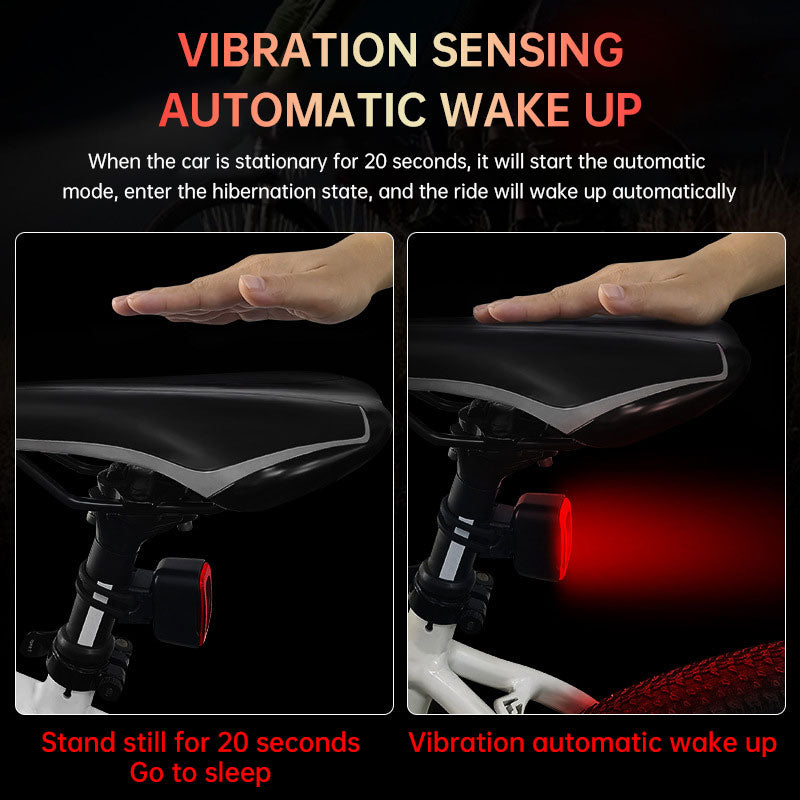 Bicycle brake taillight