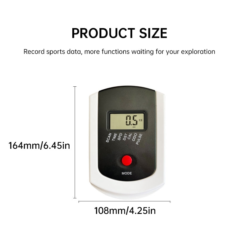 Heart rate electronic instrument display for spinning bikes.