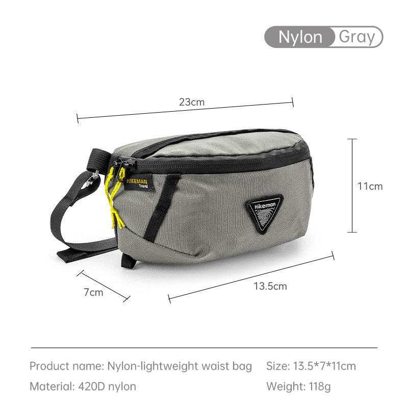 Hikeman waist bag, for outdoor sports.
