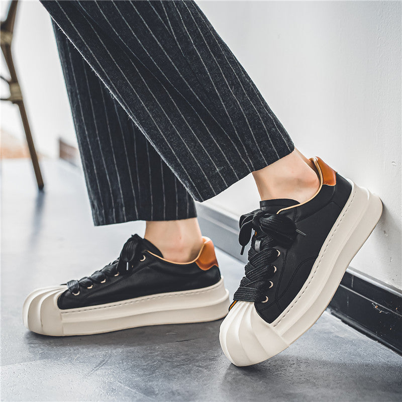 Men's low cut skateboard shoes