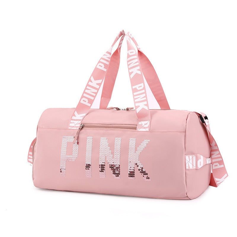 New fitness bag, shoe compartment, dry wet separation bag