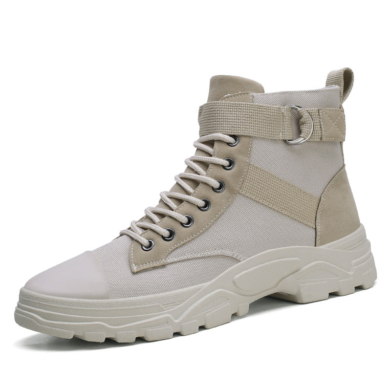 High top Martin boots for teenagers, fashionable and trendy casual board shoes.
