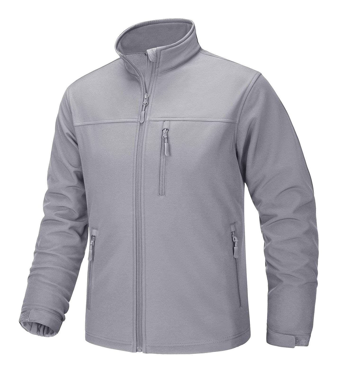 Stand-Up Collar Hardshell Jacket, Outdoor & Casual