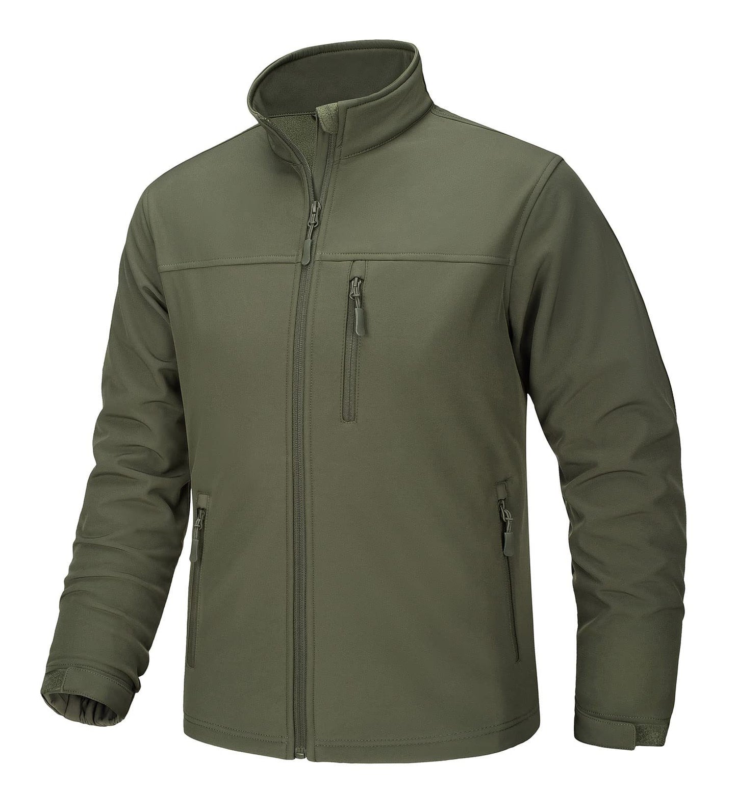 Stand-Up Collar Hardshell Jacket, Outdoor & Casual