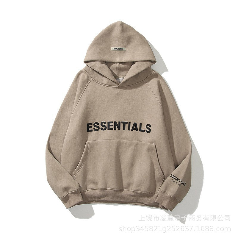 Unisex Letter Print Hoodie, Casual & Warm for Autumn/Winter and spring