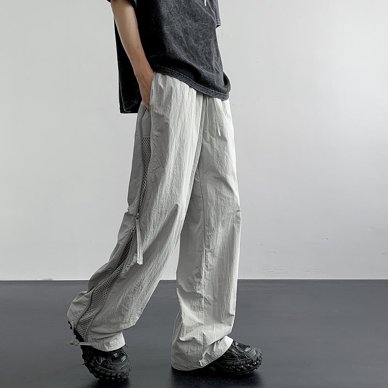 Men’s Breathable Paratrooper Cargo Pants, Lightweight & Quick-Drying