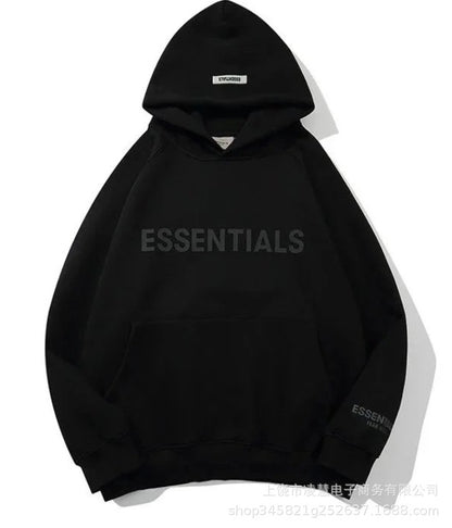 Unisex Letter Print Hoodie, Casual & Warm for Autumn/Winter and spring