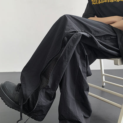 Men’s Breathable Paratrooper Cargo Pants, Lightweight & Quick-Drying