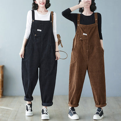 Strap pants for women in autumn and winter.