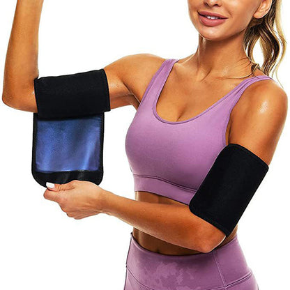 Fitness Arm & Wrist Protectors – Sweat-Reducing, Fat-Burning Running Hand Straps with Elbow Support for Exercise & Workouts.