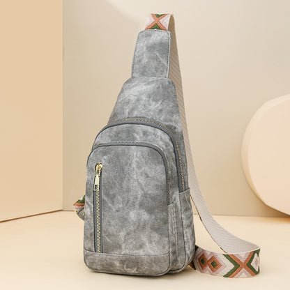 Chest Bag for Women, Stylish One-Shoulder Backpack