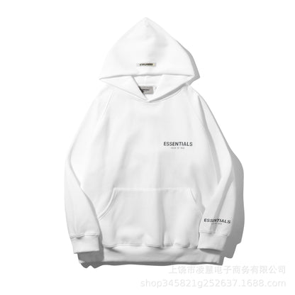 Unisex Letter Print Hoodie, Casual & Warm for Autumn/Winter and spring