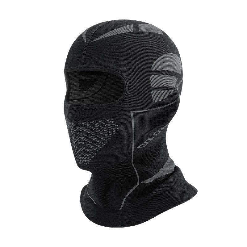 Winter skiing head cover face guard windproof motorcycle headscarf riding mask warm breathable neck guard