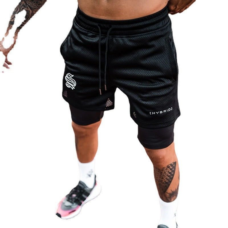 Men’s 2-in-1 Training Shorts – Basketball, Running & Fitness Capris