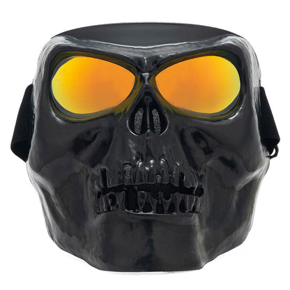 Retro Harley Skull Goggles Mask Motorcycle