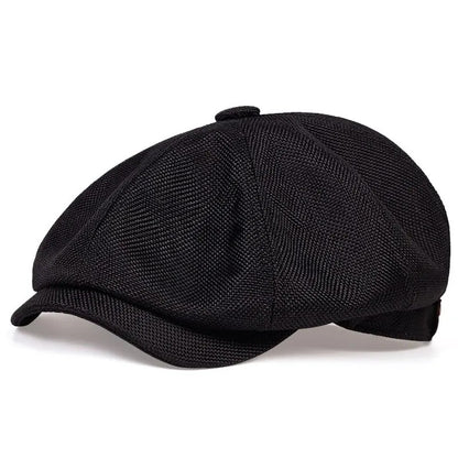Octagonal hat men's spring and summer