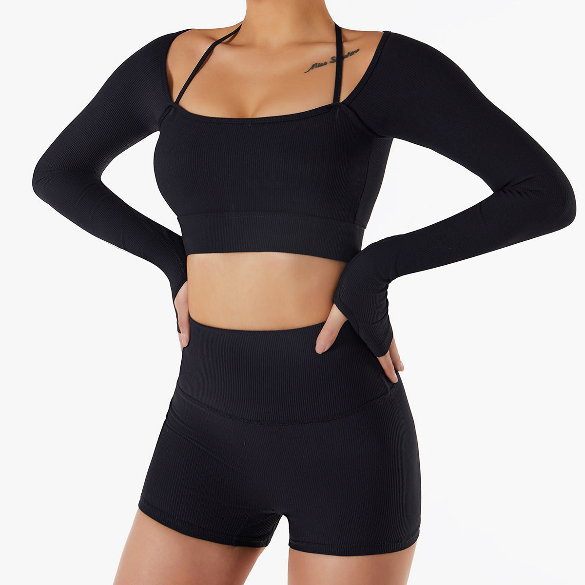 Spring & Summer New Sports Top Women's Quick Drying Fitness Suit