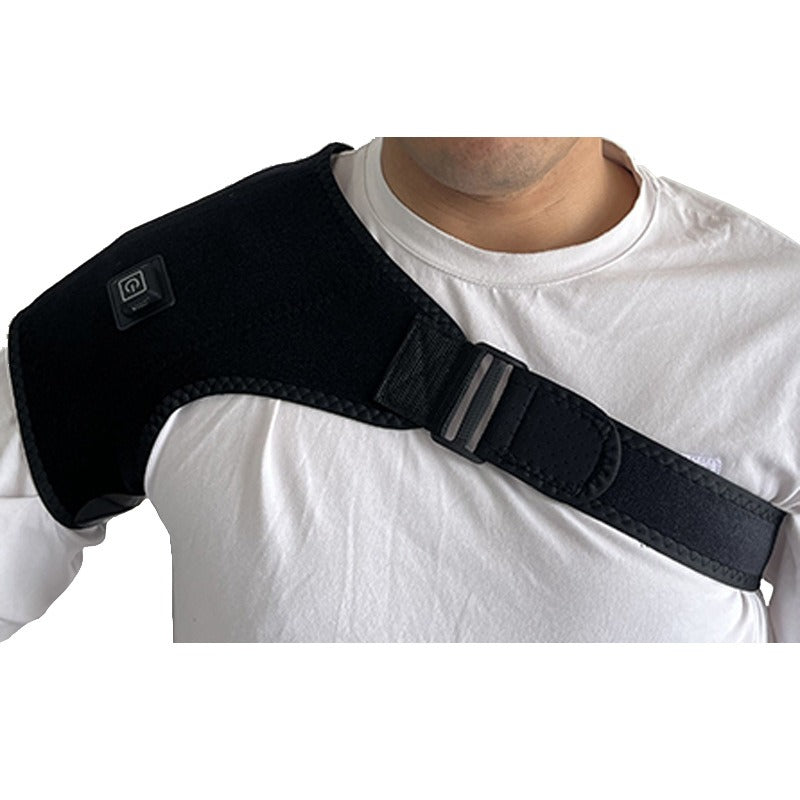 Electric Heated Shoulder Wrap – Vibration Massage & Pain Relief Brace