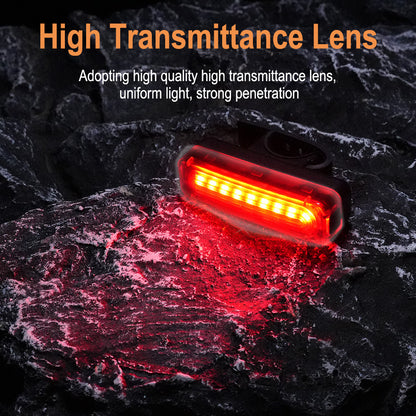 Bicycle taillight type-c night riding light mountain road bike outdoor riding warning light equipment