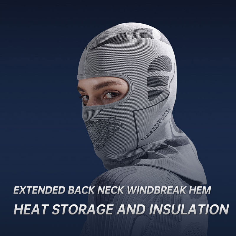 Winter skiing head cover face guard windproof motorcycle headscarf riding mask warm breathable neck guard