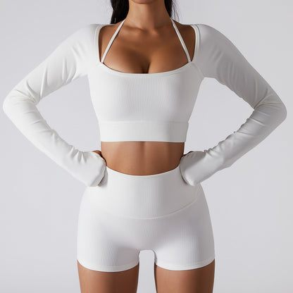 Spring & Summer New Sports Top Women's Quick Drying Fitness Suit