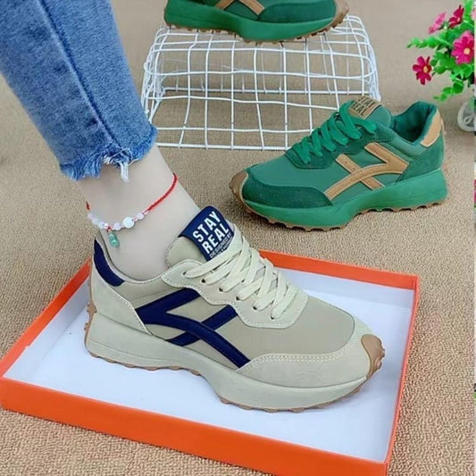 Spring new single ide thick casual daddy shoes sneakers for women
