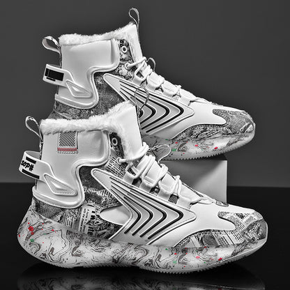 Men's trendy luminous running shoes