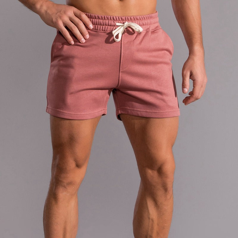 Men’s Oversized Cotton Sports Shorts – Casual & Breathable Fitness Pants