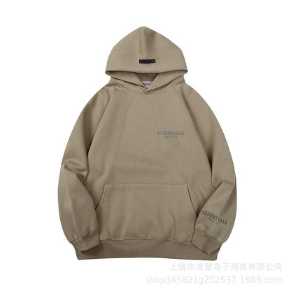 Unisex Letter Print Hoodie, Casual & Warm for Autumn/Winter and spring