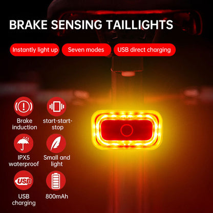 Bicycle  brake taillight
